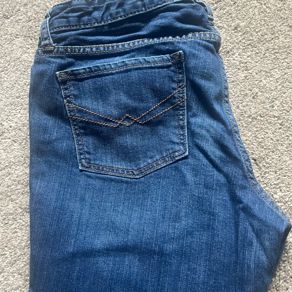 Gap jeans stretch size 12 long good condition